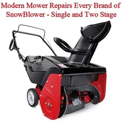 Lawn mower and snowblower repair outlet
