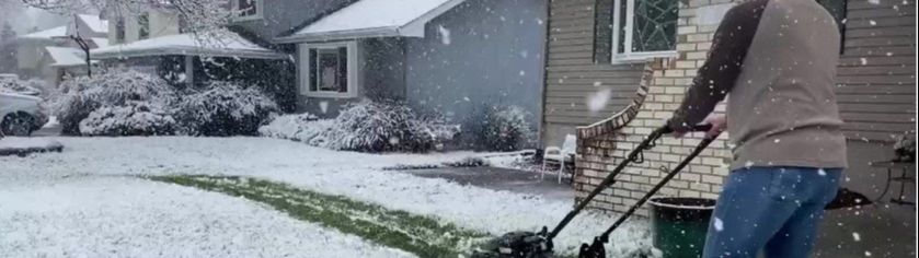 Winterization Modern Mower Lawn Mower Snow Blower Repair