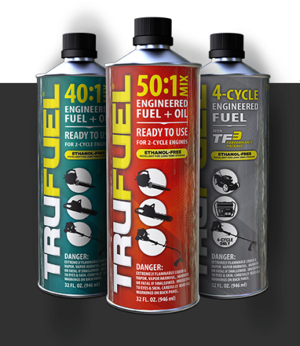 Can you use trufuel in a lawn mower store